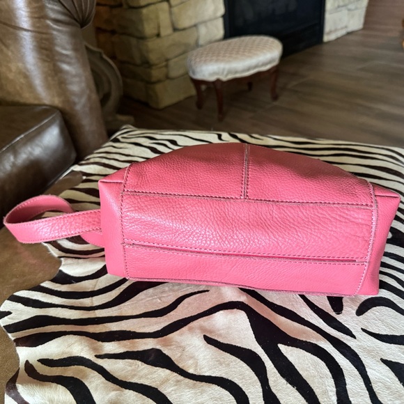 Hammitt Pink Shoulder Bag with Gold Accents - Picture 4 of 7